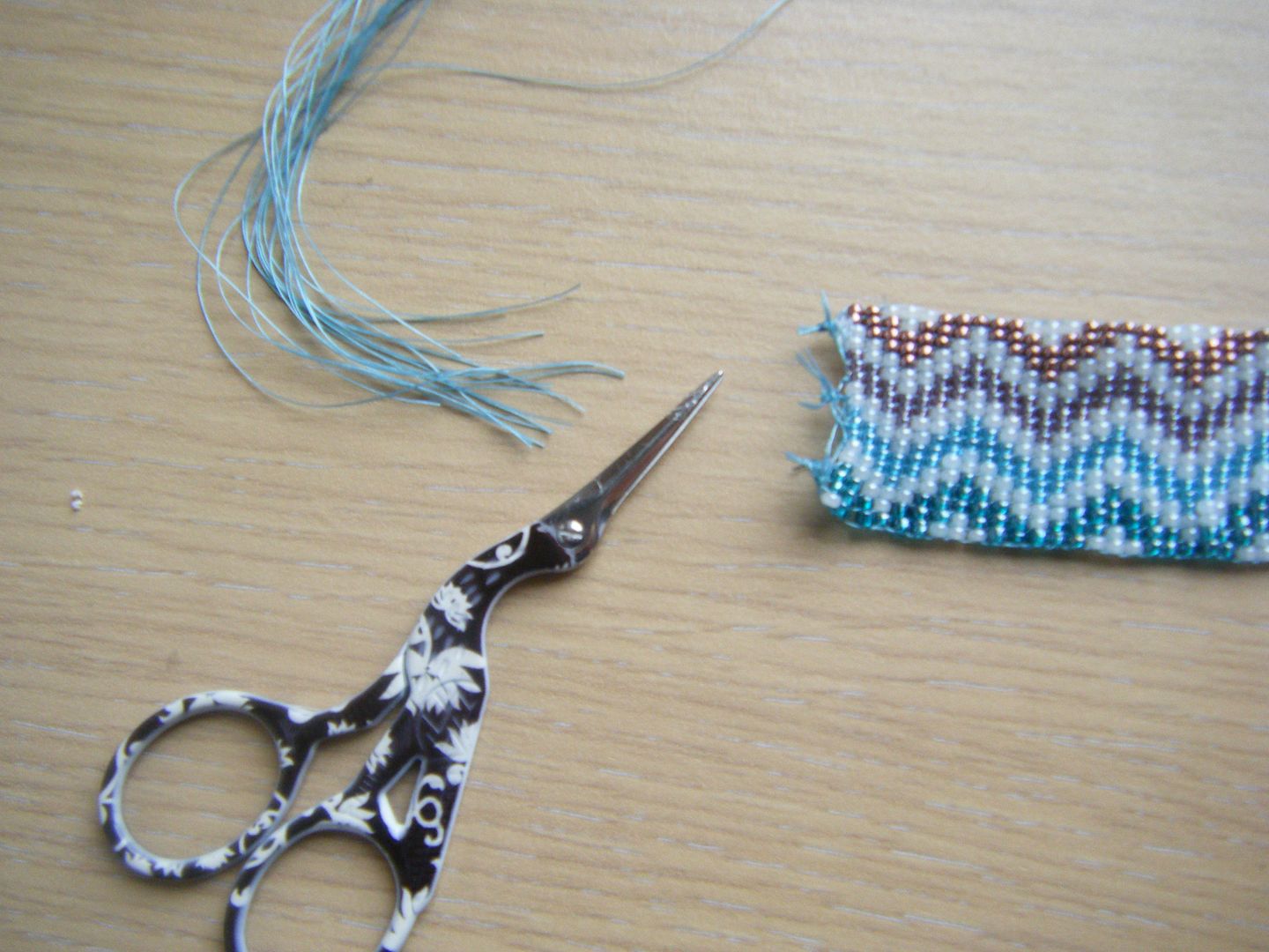 The Crafter's Apprentice Bead weaving on a loom a quick howto